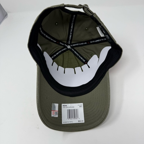 Nike Jordan Florida Gators Hat M/L Green USA Flag On-Field Strapback Club Cap - Picture 7 of 9